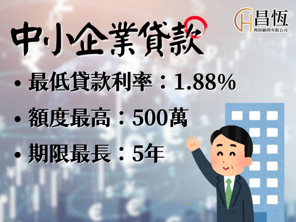 個人信貸 快速小額貸款 中小企業貸款